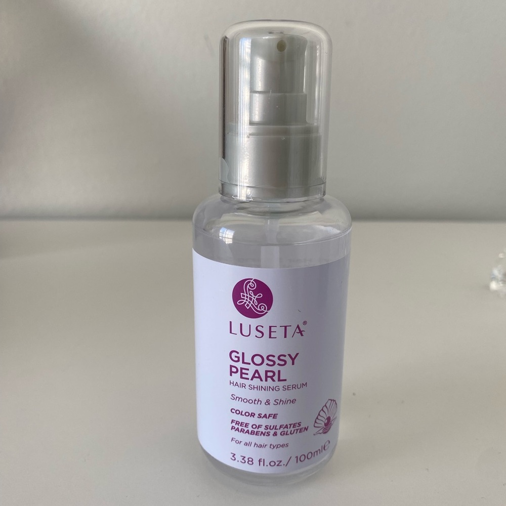 Luseta Glossy Pearl Hair Shining Serum - White